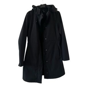 Women's Black Hooded Jacket